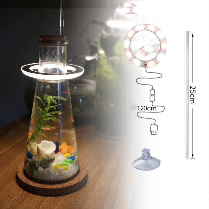 Fish Tank Full-spectrum Brightening And Replenishing Water Grass Lamp
