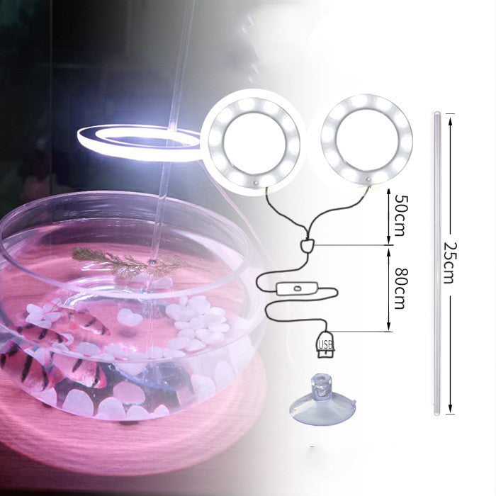 Fish Tank Full-spectrum Brightening And Replenishing Water Grass Lamp